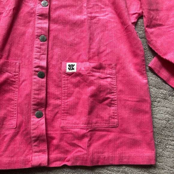 NWT Lucy & Yak Kathy Corduroy Jacket - Pink - Picture 6 of 7